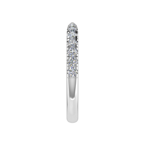 Pinched Round Brilliant Diamond Ring 0.33ct